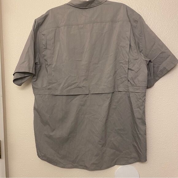 Carhartt Force Ridgefield gray Short Sleeve Shirt Oregon Youth Conservation L - Picture 2 of 11